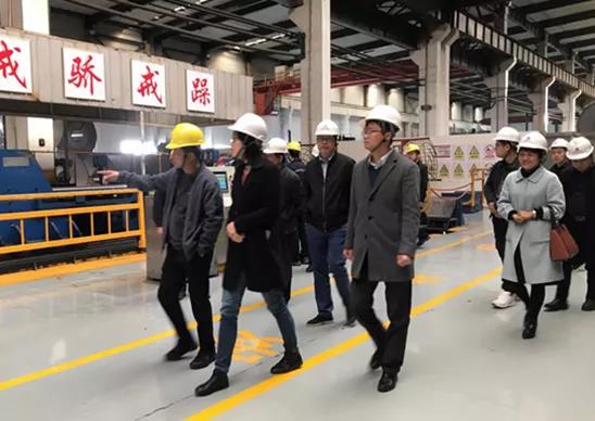 郑州市中科院一行莅临郑州欧陆娱乐参观调研